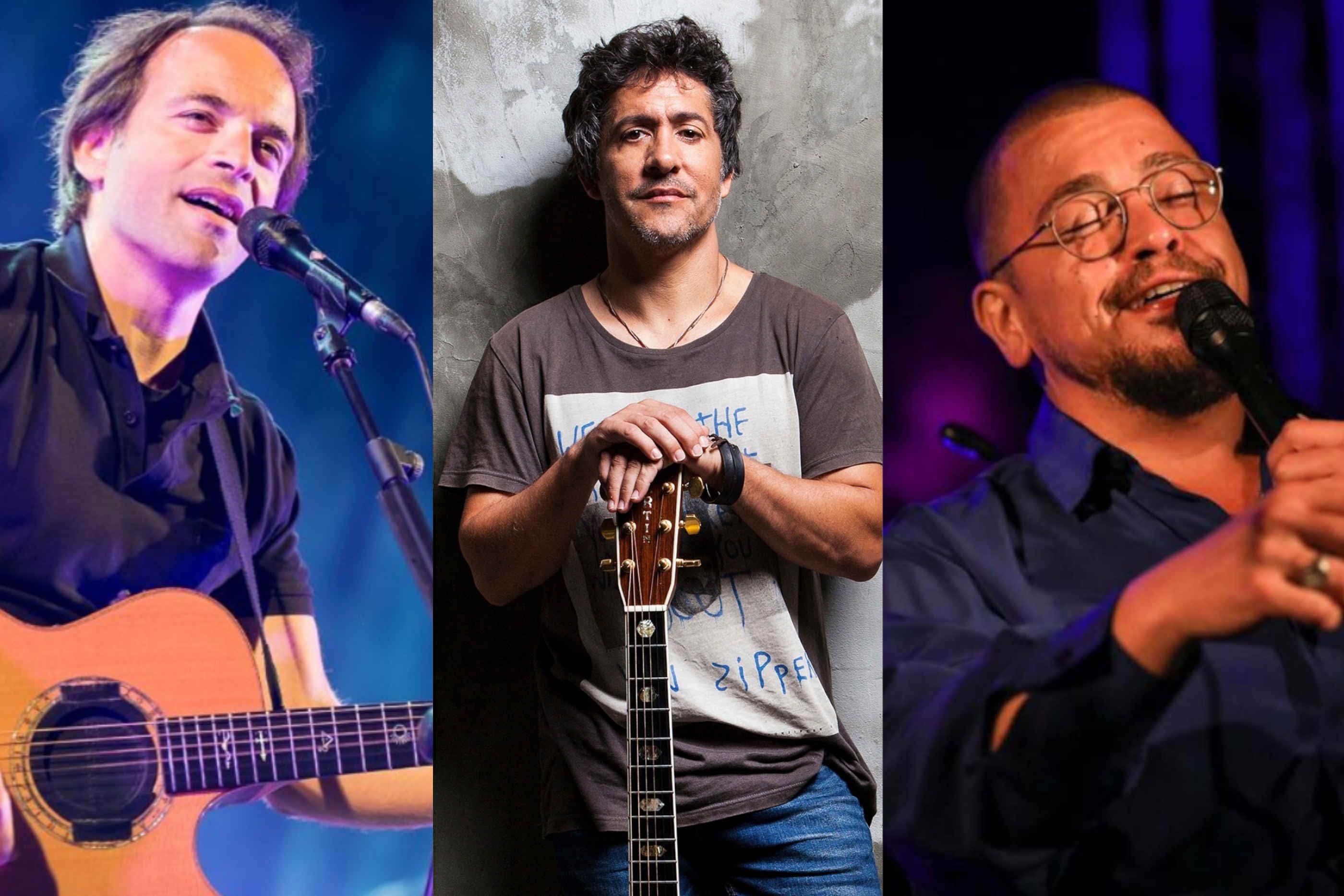 Três artistas que deram concertos online no Festival Eu Fico em Casa