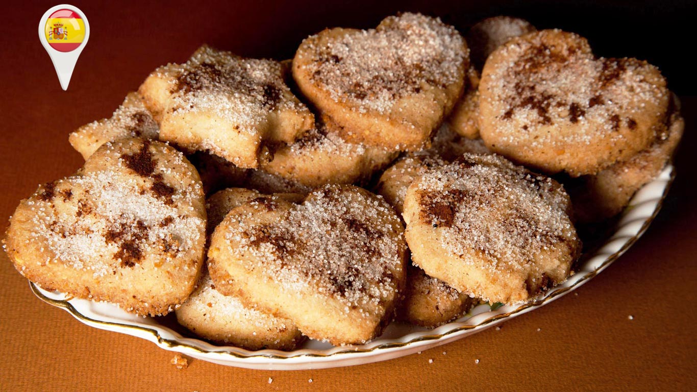 Os mantecados, de origem andaluza, são os biscoistos que não podem faltar na mesa de natal dos espanhóis.